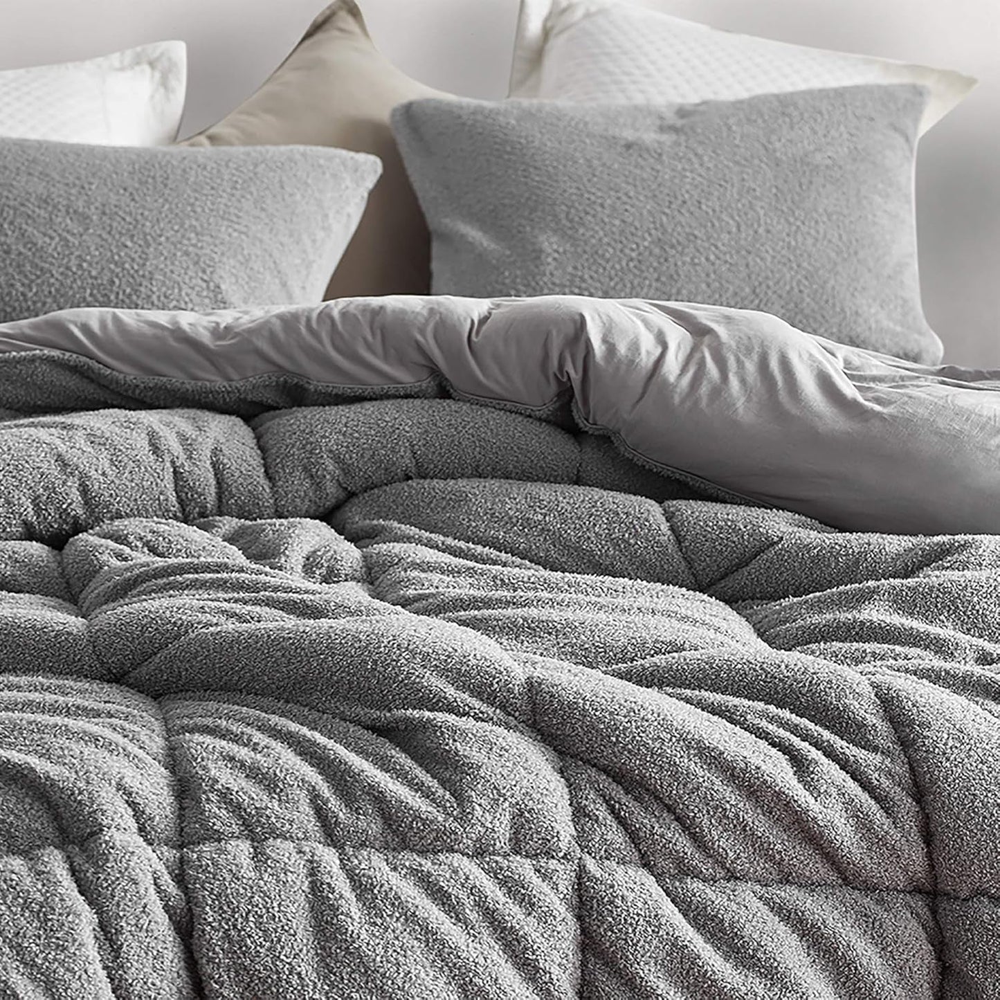 Oh Sweetie Bare - Coma Inducer? Oversized King Comforter - Alloy