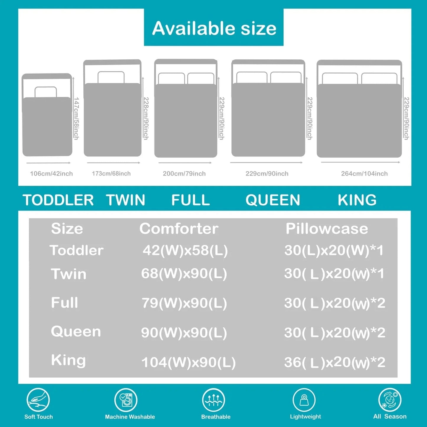 Mermaid Tail Comforter Set ,Mermaid Bedding Set King,Cartoon Mermaid Quilt Set ,Glitter Nautical Rainbow Ombre Sea Animal Duvet Insert with 2 Pillow Shams Ultra Warm